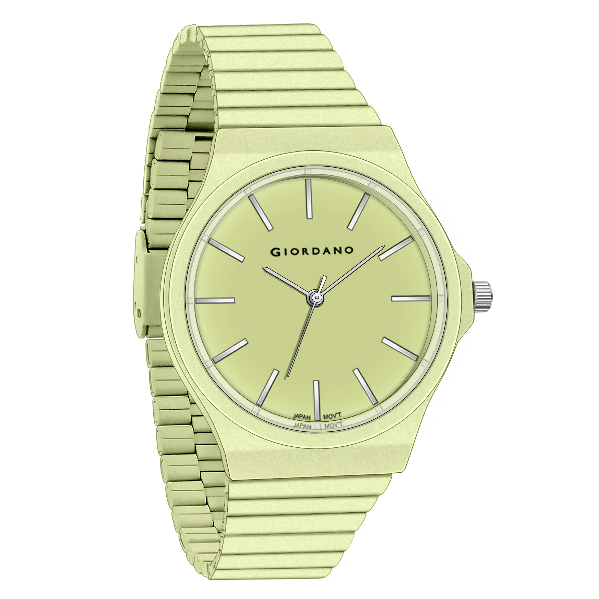 Giordano Analog Stylish Watch for Women Water Resistant Fashion Watch Round Shape with 3 Hand Mechanism Wrist Watch for Girls & Ladies to Compliment Your Look/Ideal Gift for Female - GZ-60058-11 - Image 4